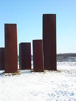 Zee van staal (sculptures)